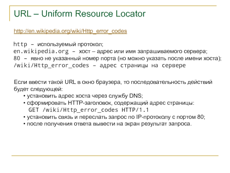 Url форма