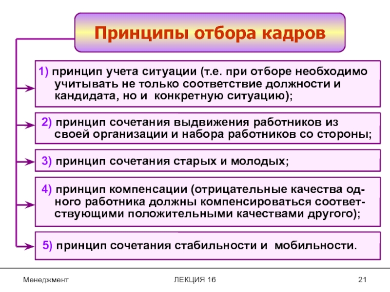 Подбор кадров презентация