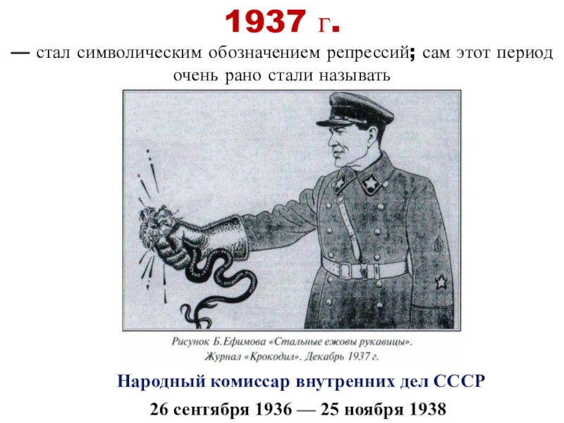 Большой террор 1937 1938 презентация