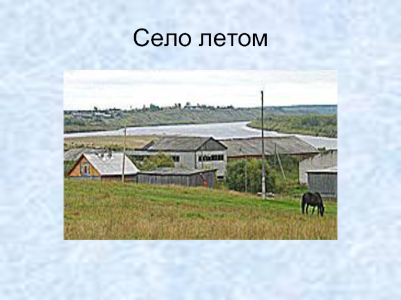 Сколько лет селу. Сообщение о месте проживание в селе. Картинки родные места Ломоносова нач. Школа.