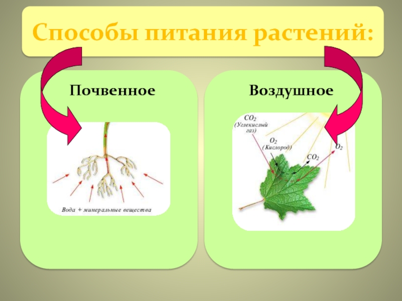 Схема воздушного питания