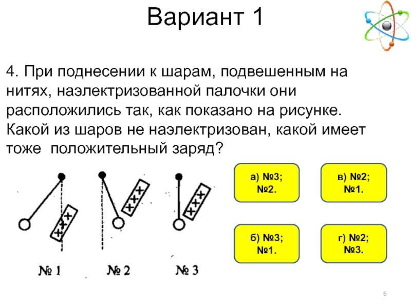 Рассмотри рисунок и продолжи предложение имеются две наэлектризованные палочки