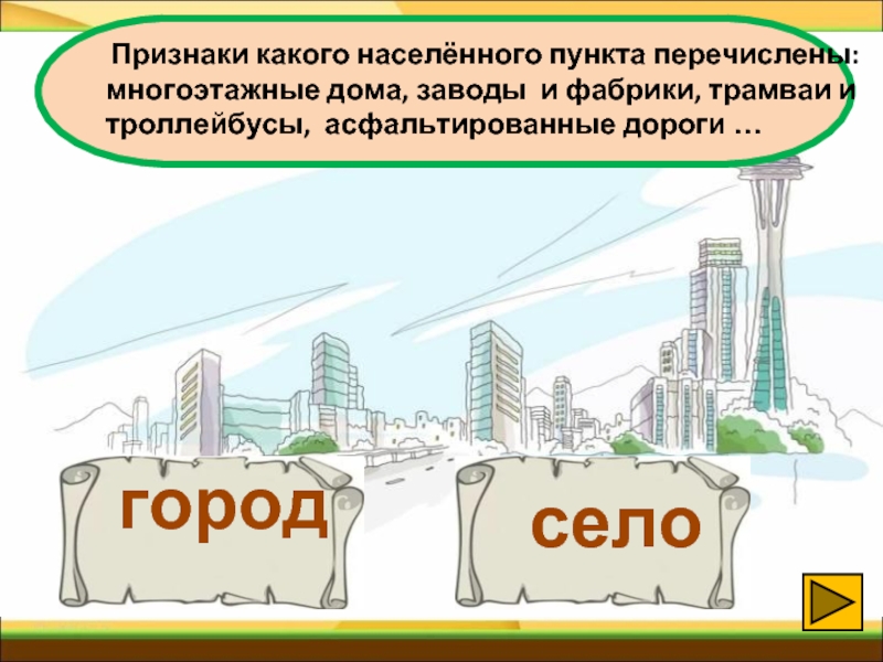 Признаки города. Признаки города 2 класс. Дома заводы дороги. По каким признакам населенный пункт называют городом.