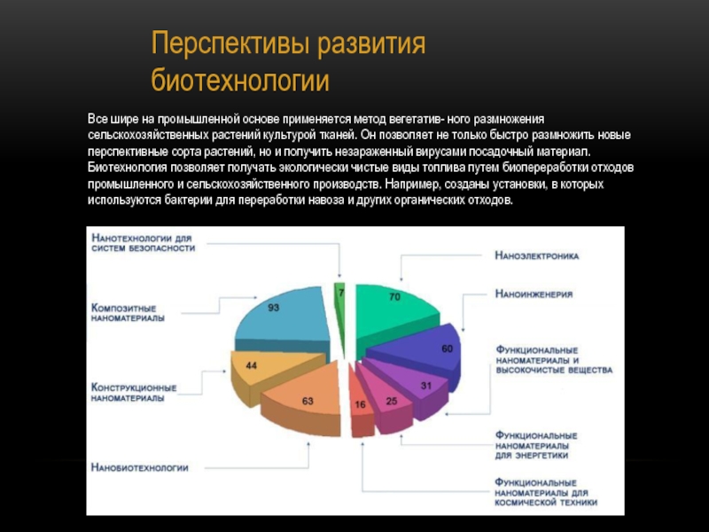 Биотехнология достижения и перспективы развития 10 класс презентация