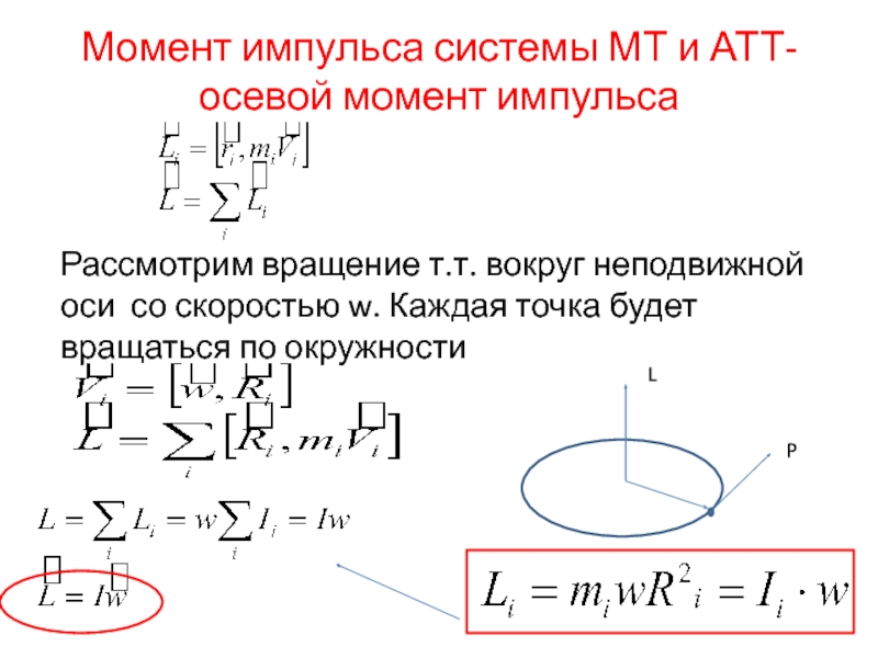 Собственный момент. Импульс, момент импульса системы.. Осевой момент импульса диска. Импульс через момент инерции. Момент импульса l диска.