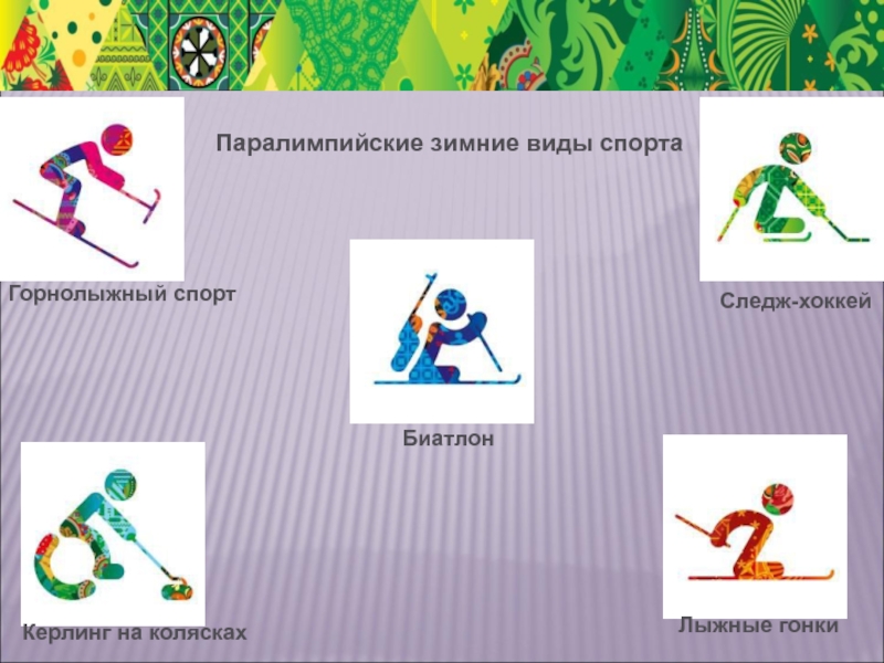 Презентация паралимпийские виды спорта