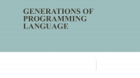 Generations of programming language презентация, доклад
