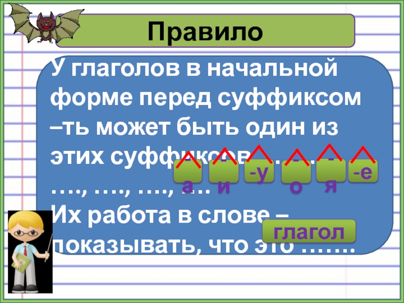 Суффиксы начальной формы глагола. Суффиксы начальной формы. Глагольные суффиксы в начальной форме. Глагол в начальной форме с суффиксом ть.