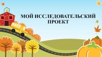 Мой исследовательский проект