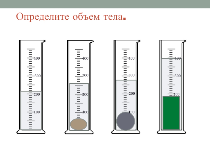 Измерение объема тела картинка