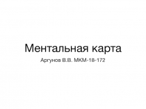 Ментальная карта