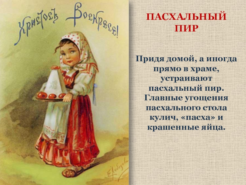 Христос воскресе старинные картинки