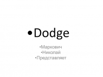 Dodge