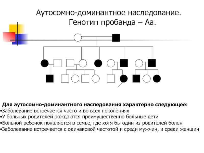 Изучите схему и определите тип наследования признака поясните определите генотипы 1234