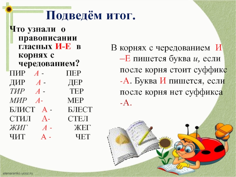 Правописание чередующихся гласных 5 класс. Буквы е и и в корнях с чередованием. Буквы е и и в корнях с чередованием правило. Буквы е-и в корнях с чередованием 5 класс.