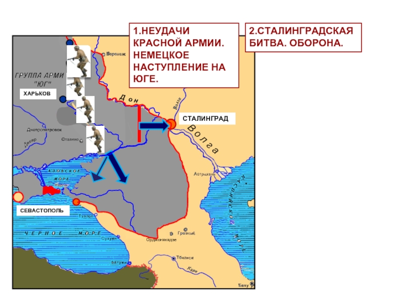 Каковы были планы воюющих сторон на 1942 в чем причины неудач красной армии в