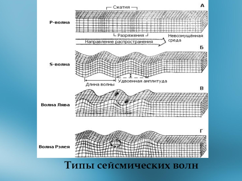 Сейсмические волны презентация