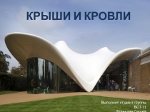КРЫШИ И КРОВЛИ