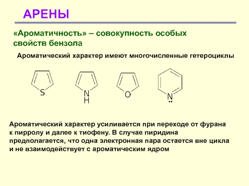 Физические свойства радикалов