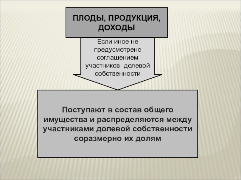 Долевая собственность презентация