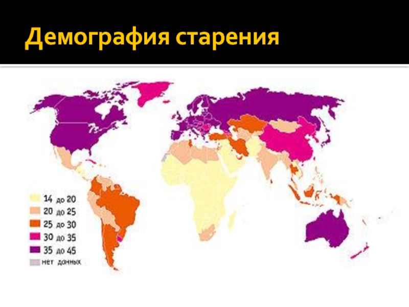 Демографическая проблема карта