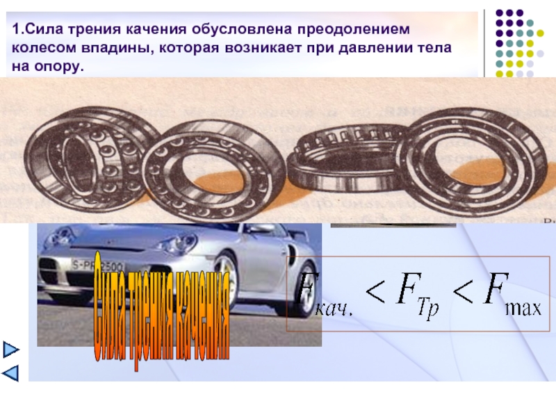 Сила качения. Сила трения качения в подшипнике. Трение в подшипниках качения. Сила трения подшипников. Трение колеса с подшипниками.