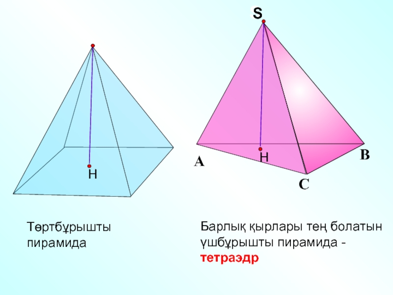 Презентация на тему пирамида 9 класс