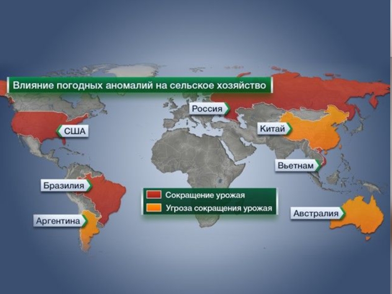 Страны под влиянием. Главные центры сельского хозяйства в мире. Размещение земледелия по странам и регионам. Центры сельского хозяйства в России. Страны с развитым сельским хозяйством.