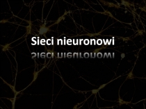 Sieci nieuronowi