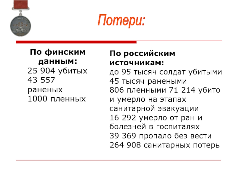 Советско финская война 1939 1940 презентация