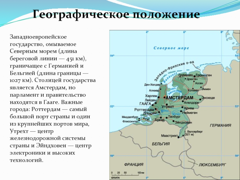 План описания страны западной европы