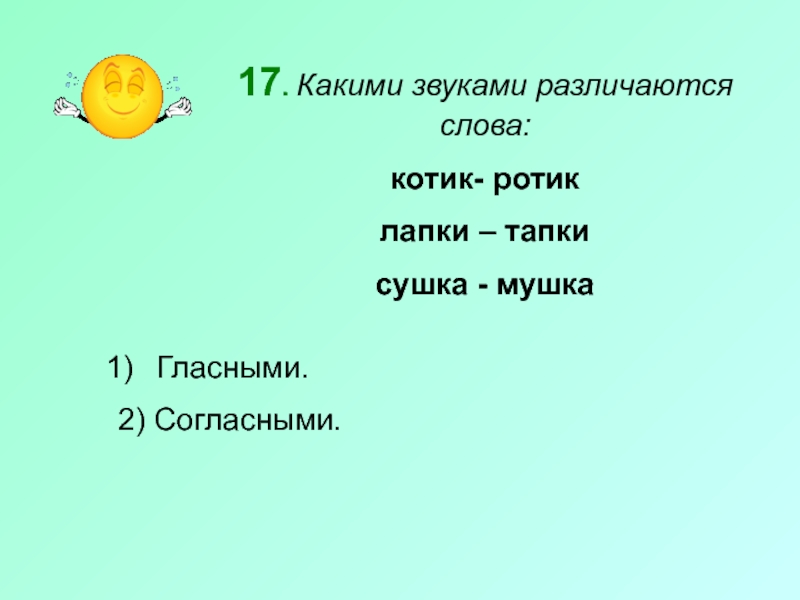 Звуки 17