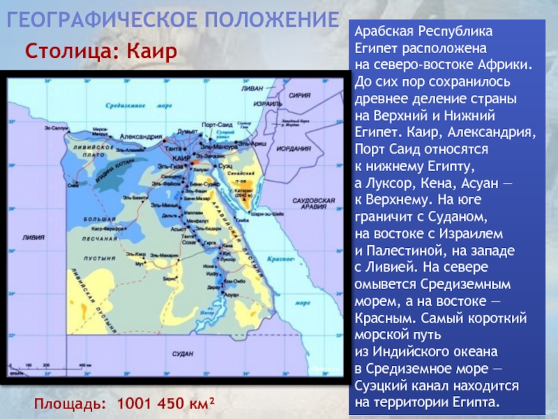 Египет презентация 2 класс