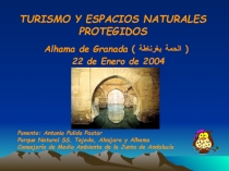 TURISMO Y ESPACIOS NATURALES PROTEGIDOS