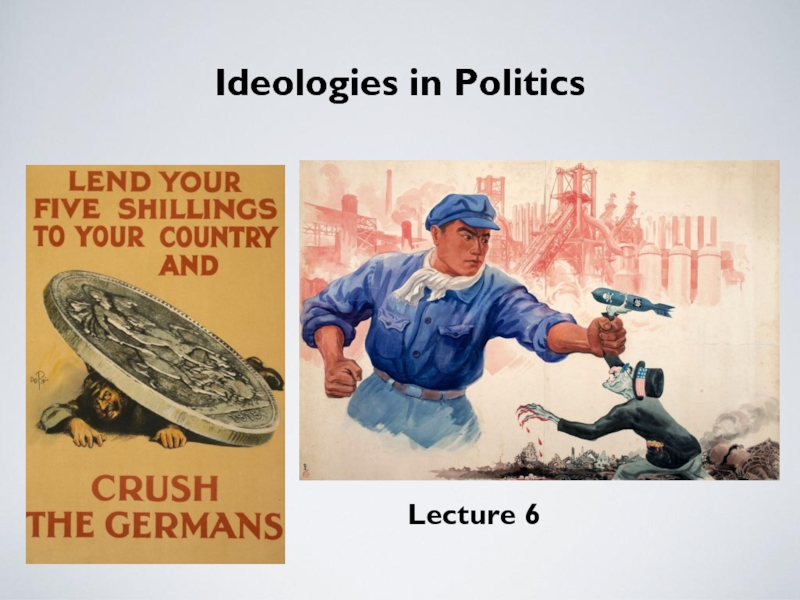 Ideologies in Politics
