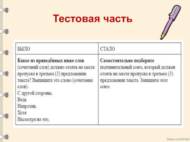 Самостоятельно подберите союз. Тестовая часть. Самостоятельно подберите Союзное слово. Подберите сочинительный Союз, который должен стоять на месте пропуск.