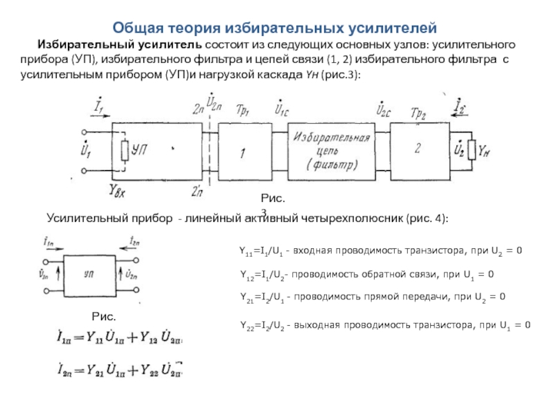 Избирательный фильтр схема