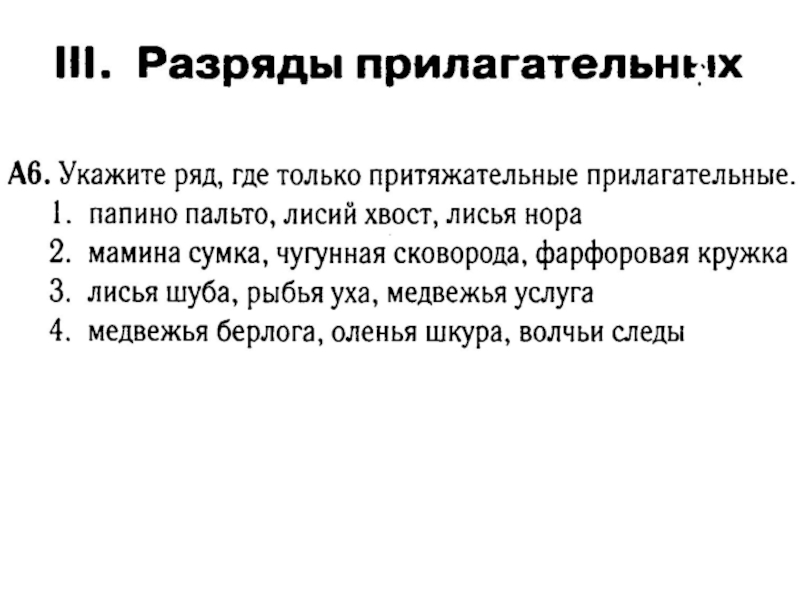 Повторение имя прилагательное 6 класс презентация