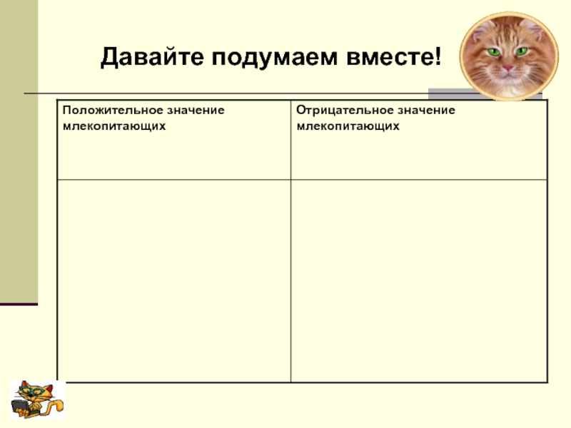 Значение млекопитающих в природе и жизни человека презентация 7 класс