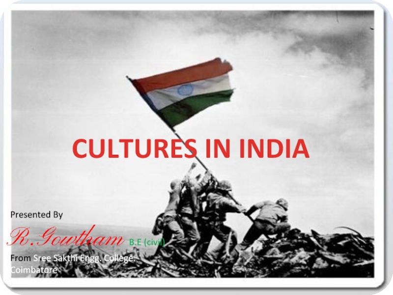 Cultures in India