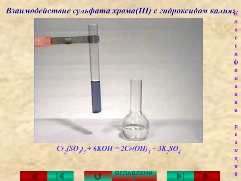 Гидроксид калия сульфат хрома 2