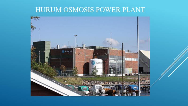 Hurum osmosis power plant