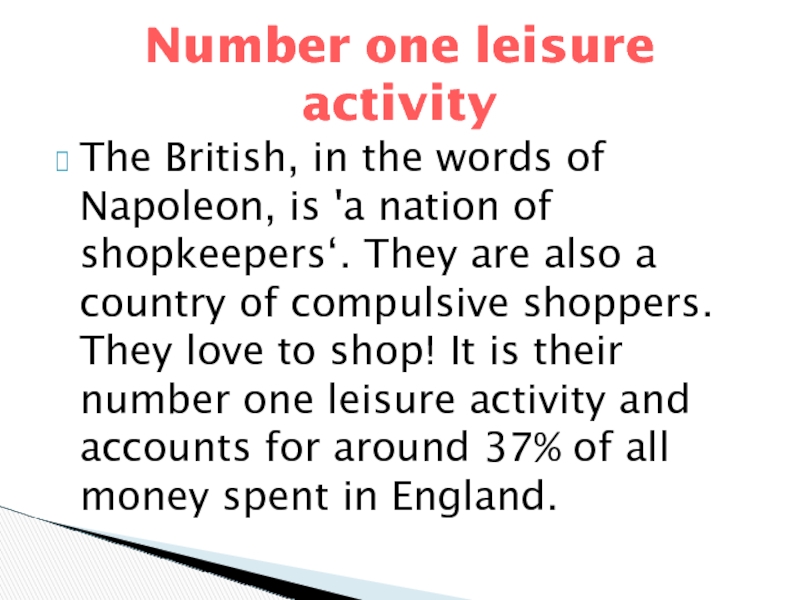 Реферат На Тему Shopping In Britain
