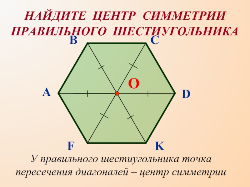 В правильном шестиугольнике выбирают случайную точку. Центр симметрии правильного шестиугольника. Правильный шестиугольник центр правильного шестиугольника. Центрально симметричный шестиугольник. Осевая симметрия правильного шестиугольника.