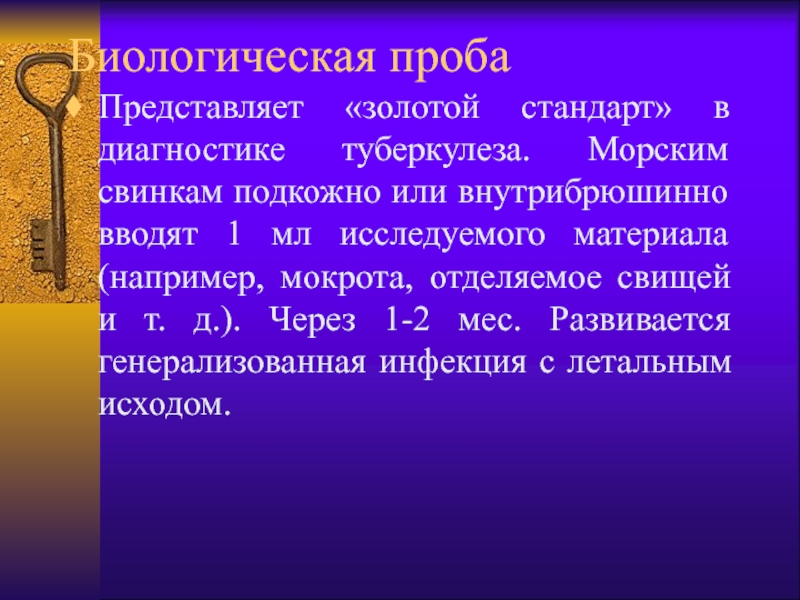 Биологическая проба. Биологический метод диагностики туберкулеза. Биологическая проба туберкулез.