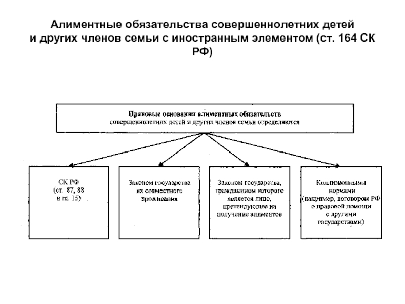 Правовое регулирование семейных отношений с участием иностранного элемента презентация