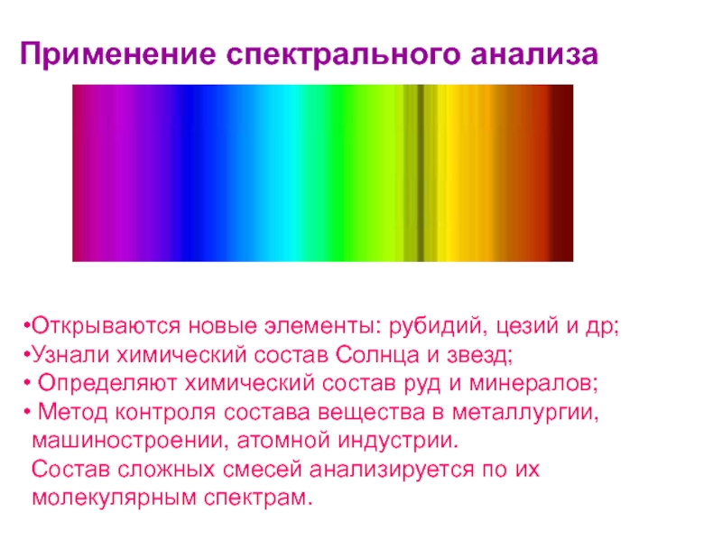 Виды излучений источники света спектры и спектральный анализ 11 класс презентация