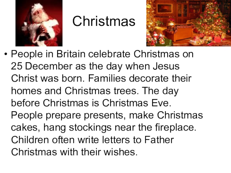 Why christmas. Christmas in Britain текст. Christmas in USA and Britain. Christmas in Britain for Kids. When is Christmas Day in Britain ответ на вопрос.