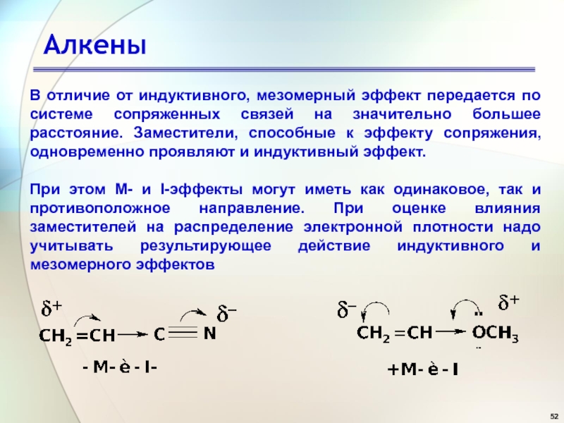 Отличие индукционной. Индуктивный и мезомерный эффекты. Индуктивный эффект и мезомерный эффект. Мезомерный эффект заместителей. Винилметилкетон мезомерный эффект.