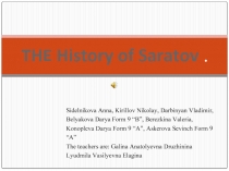 The History of Saratov